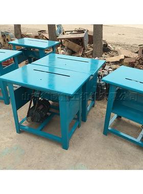 台式木工圆盘家具制锯造手动开料板机裁边锯QLC型木材切割小机械