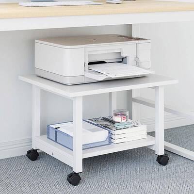 打印机收置BTN物架多层落地复办公室纳动简易小书架储物架印机移