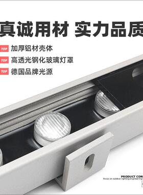 DMX楼512控RGBW外灯低18W36W24V体HJ-XQD90LED洗墙灯桥梁楼体亮化