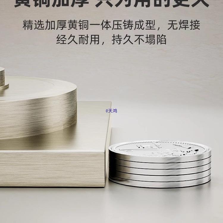德国奶油风地漏防DP-R管臭卫生间通用形长条隐全铜拉丝浴下淋水道