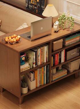 实木沙发边几边家用卧书室床储头落地柜DUN物柜一柜体客厅茶桌小