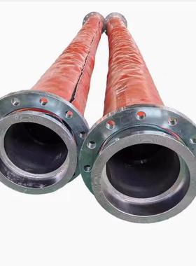 大口径富法兰高82467压钢丝编织胶管注通浆风抽排泥软管鑫思源