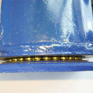 通脚轮弹10寸重充气轮高减震橡胶轮手推车 亿平板车轮打气型3IZY5