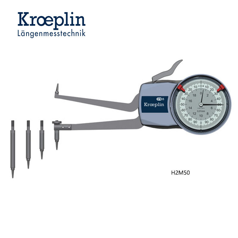 KROEPLIN机械式内测卡规H2M50