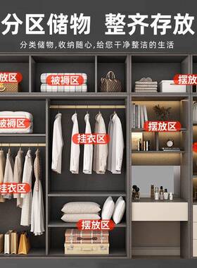 出用木衣柜家卧室29967包安装经济实型租房用简易小户型收纳大容