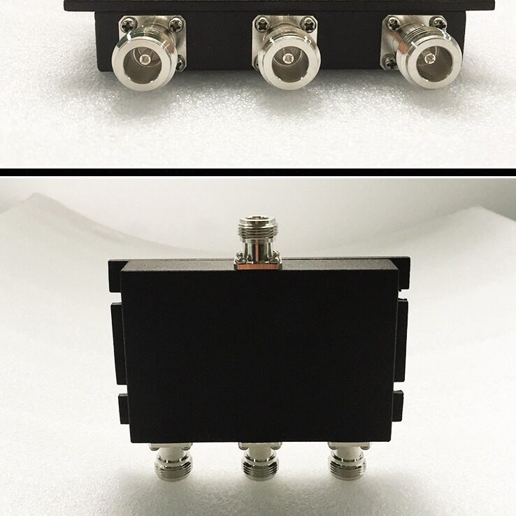 微带三功分器 N-F 350-870MHZ高频信号增强分路分路器分频