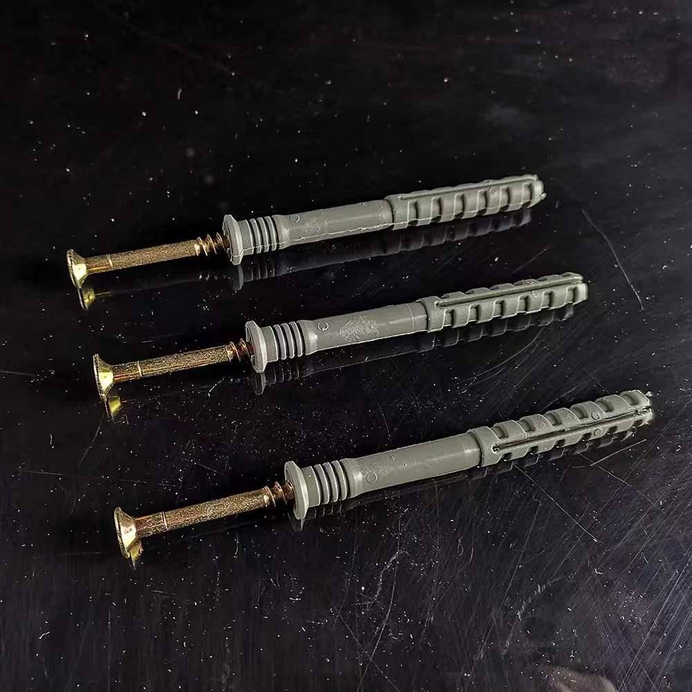 尼塑龙料膨胀栓管膨胀螺美6-1SVC0胀栓锚栓涨钉涨塞固钉敲击装灰