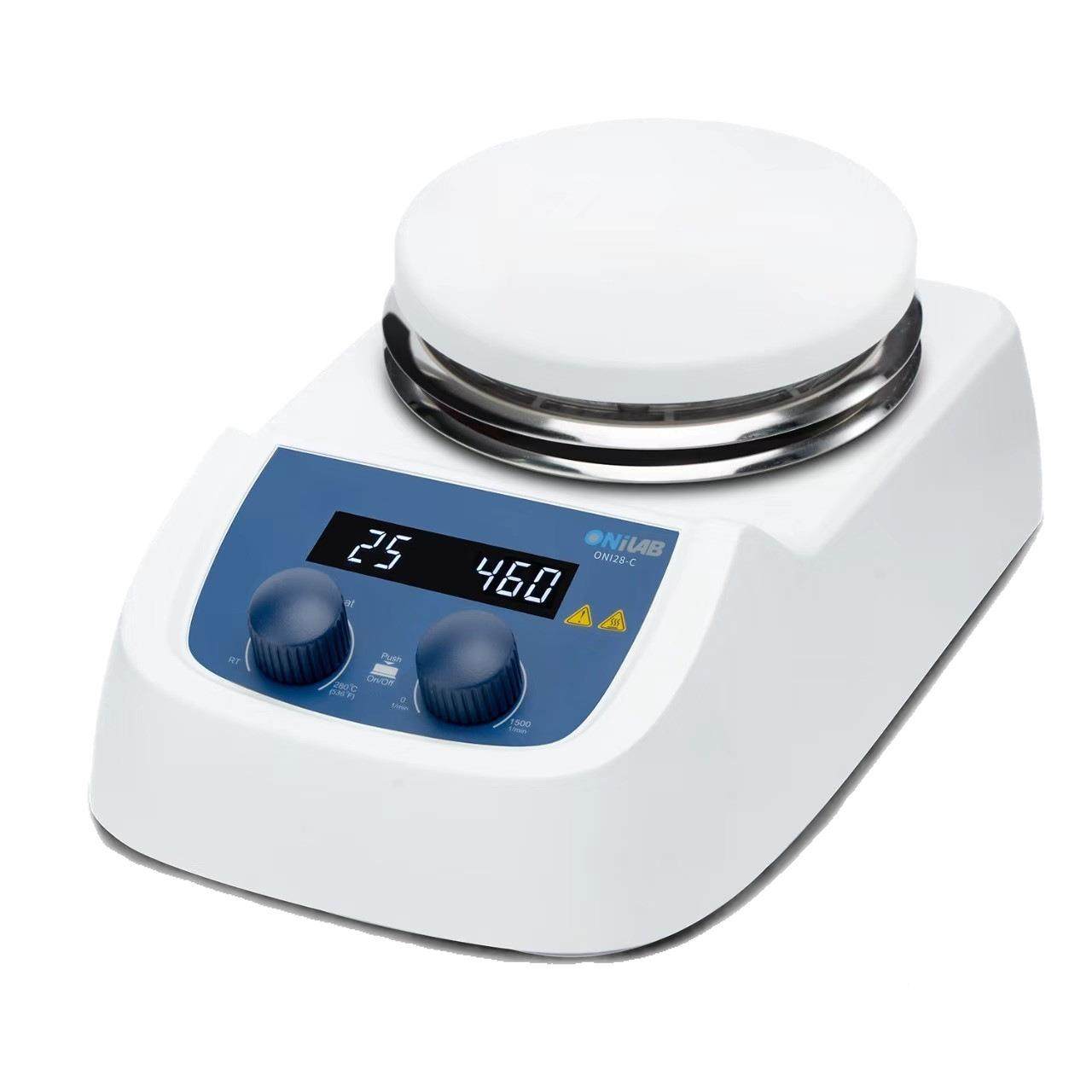 实验室小加热YSW磁搅拌器LCD数显28温0力℃恒电磁加热板5L型搅拌