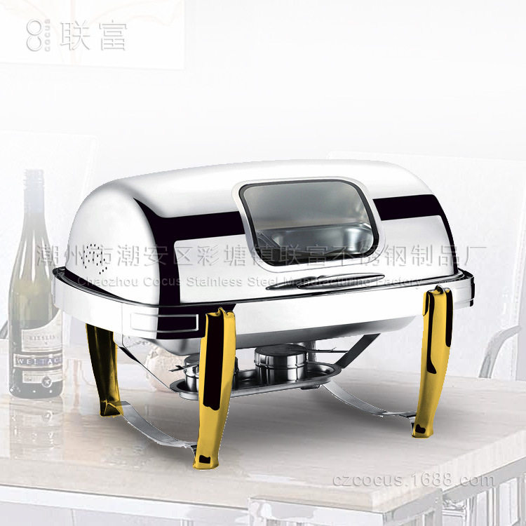 酒店宴会不锈钢布菲保温炉