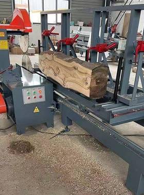 全自动盘大型圆推台锯开板锯木工机械锯片木开料机CAQ小型木圆原