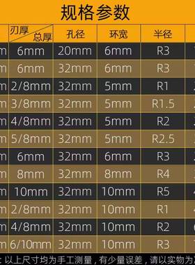 曼沙锐金刚石弧形砂轮PH150*R2mmR3mm R4mm R5mm磨凹形钨钢