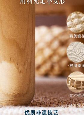 飘小窗桌小茶几VHZ三件套榻榻米茶桌子阳台圆桌可收几纳炕炕桌储