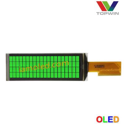 2.89英寸光oled白液晶显示屏20x4白字62072符型断码式topwin拓微