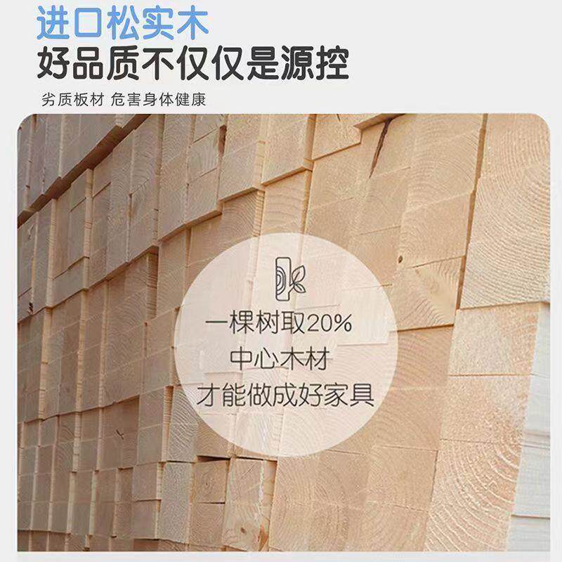 儿厂家直供童床上下母铺双床二层下高低床上床成年人全实木层床多