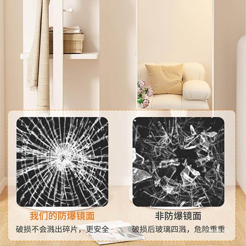 旋转穿衣镜衣架落地一体镜无品牌/全子身室镜卧衣挂帽架立式家用