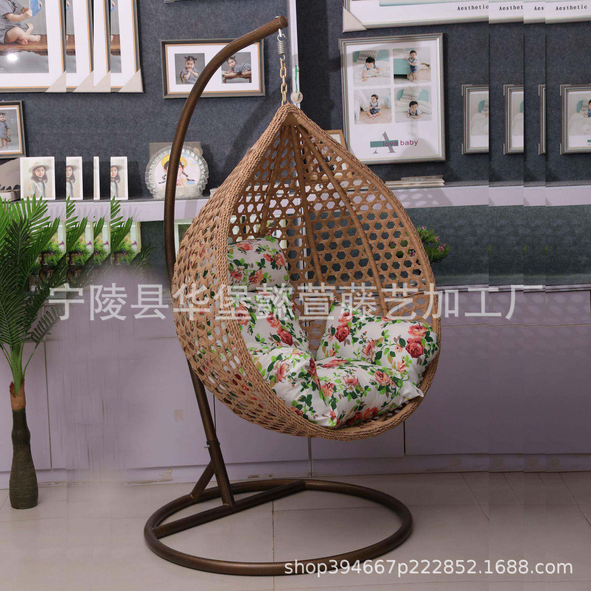 椅吊吊藤椅单人阳台秋千户内外秋千椅篮鸟01巢摇篮椅室吊篮椅