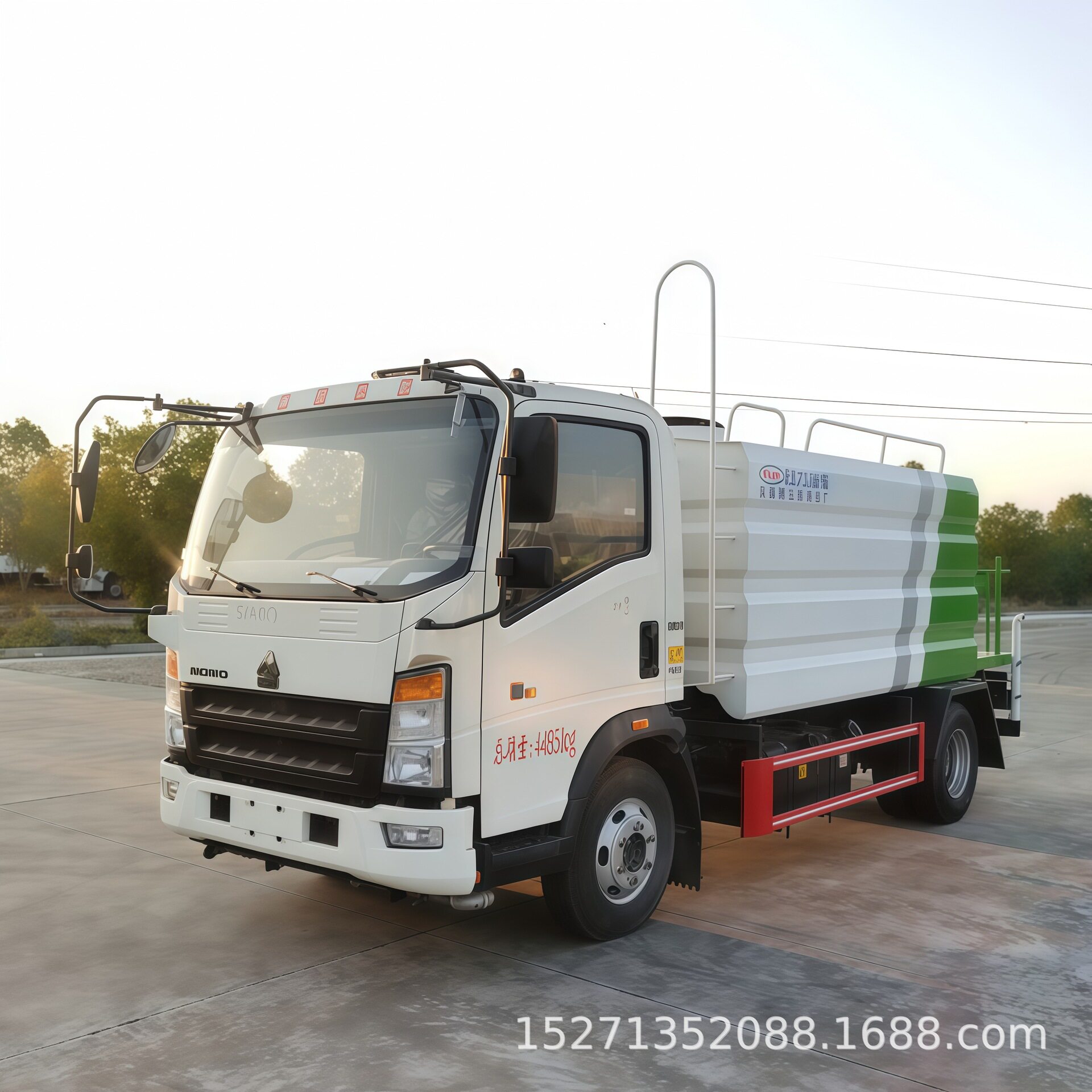 【出口型】蓝牌7方洒水车 大容量喷洒车 市政园林降尘车 可按揭