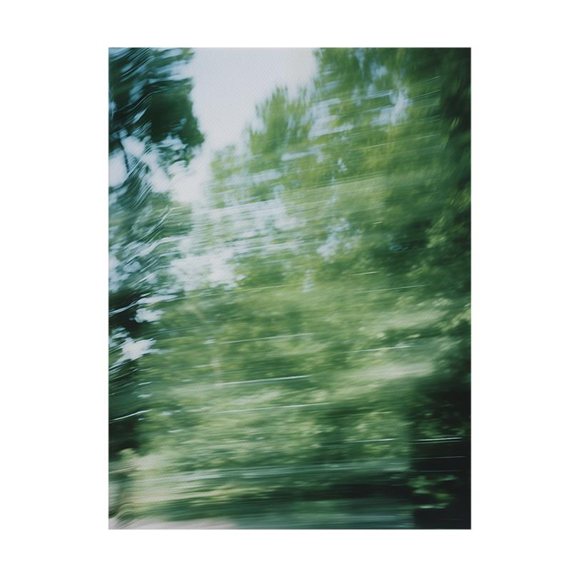 布纸有爱buzart-8 森呼吸客 现代简约绿树林厅装饰画竖级版风景高