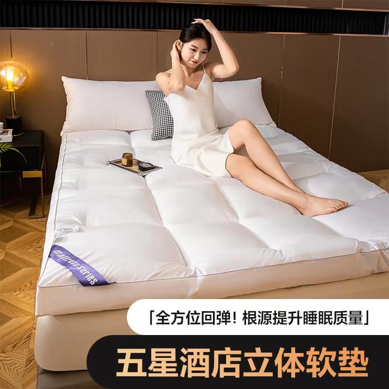 岛家五星级酒店超半柔软床垫类防螨用床褥垫学生A宿WPL舍垫被夏天