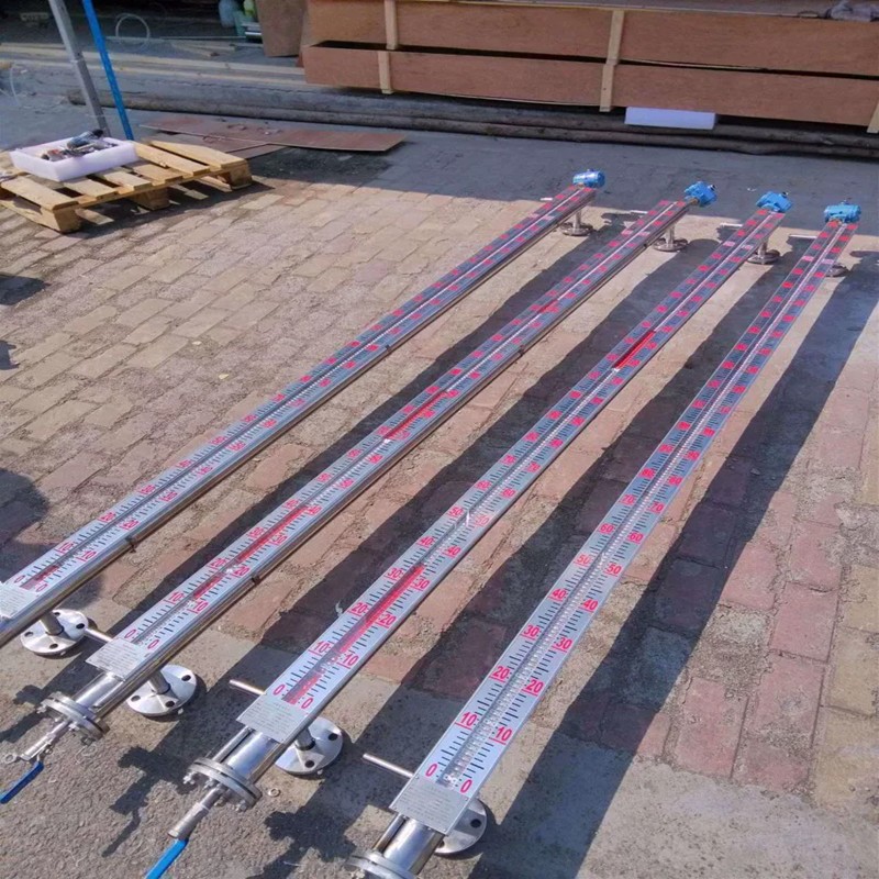 磁翻板液位计水位计玻璃管带远传-20m磁性开关浮子液位不锈钢