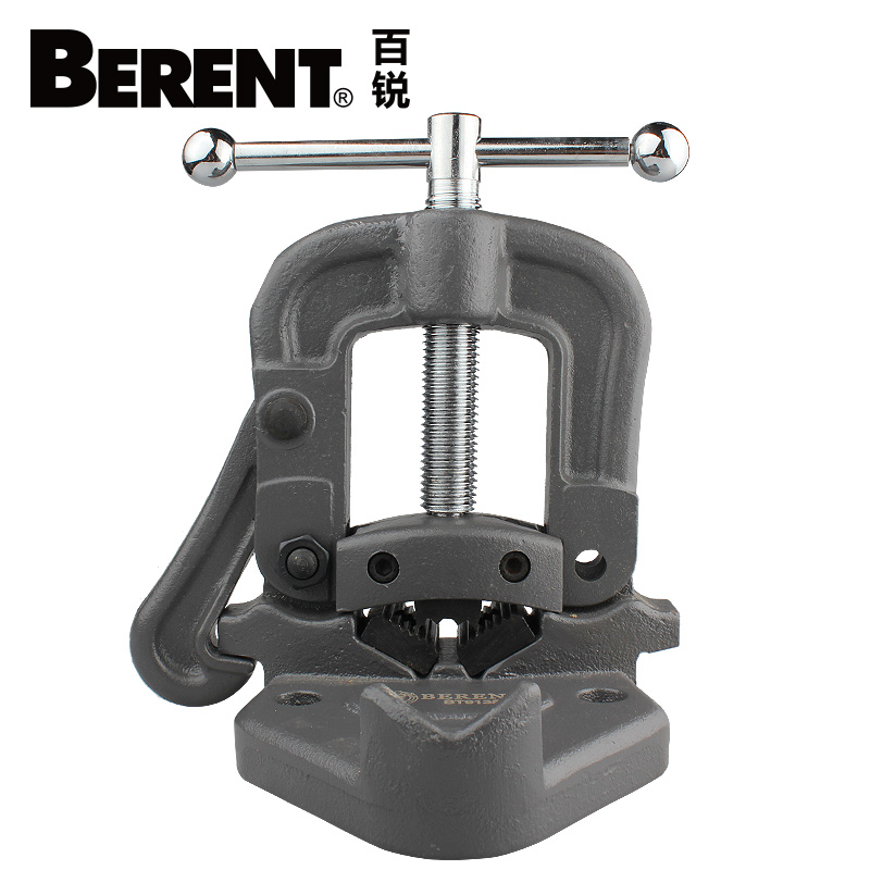 百锐 台虎钳 重型压力钳管子压线钳夹持类手动工具管子钳五金夹子