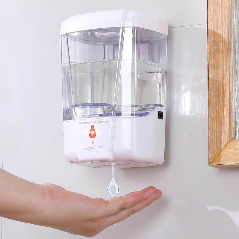 东方芯蒂感应皂液器免打孔自动洗手液机洗手液盒壁挂式感应给皂机