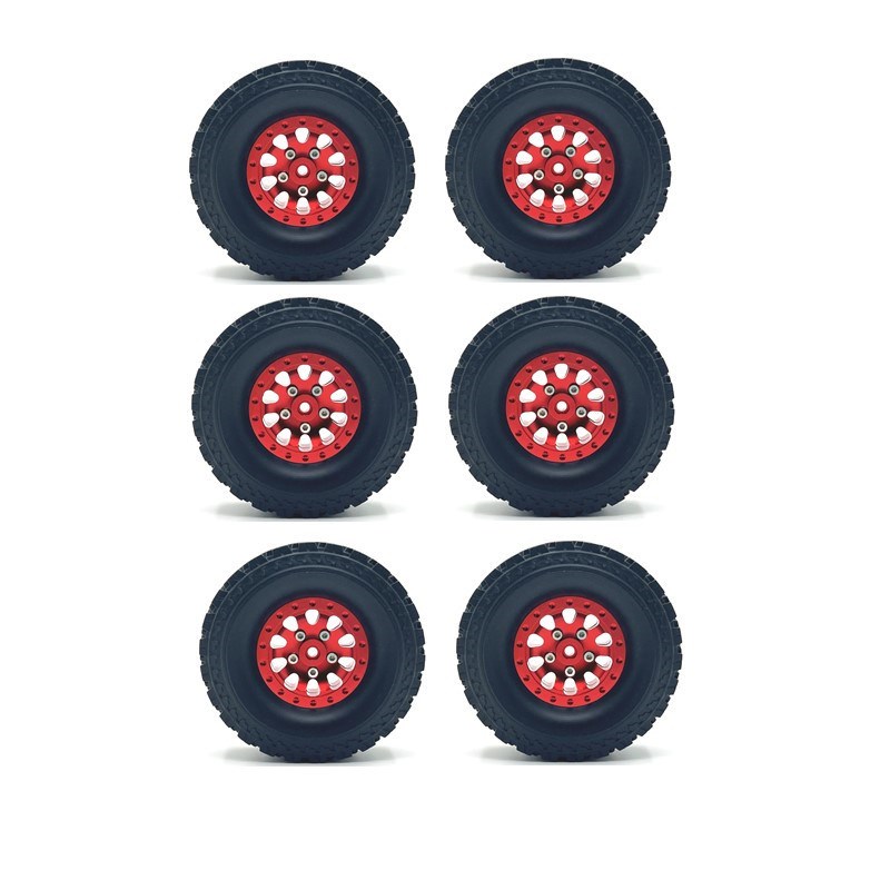 顽皮龙 1/1 莽牛1/ JJRC 飞宇 遥控车 金属升级 六驱 夹胎车轮