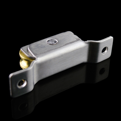 塑钢门滑轮不锈钢无底框轨道高脚滚轮轱辘推拉门铜地轨轮子铜轮