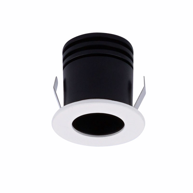 嵌入式led防眩小射灯吊顶1W3W5W7W开孔cm公分mm小角度5度聚光