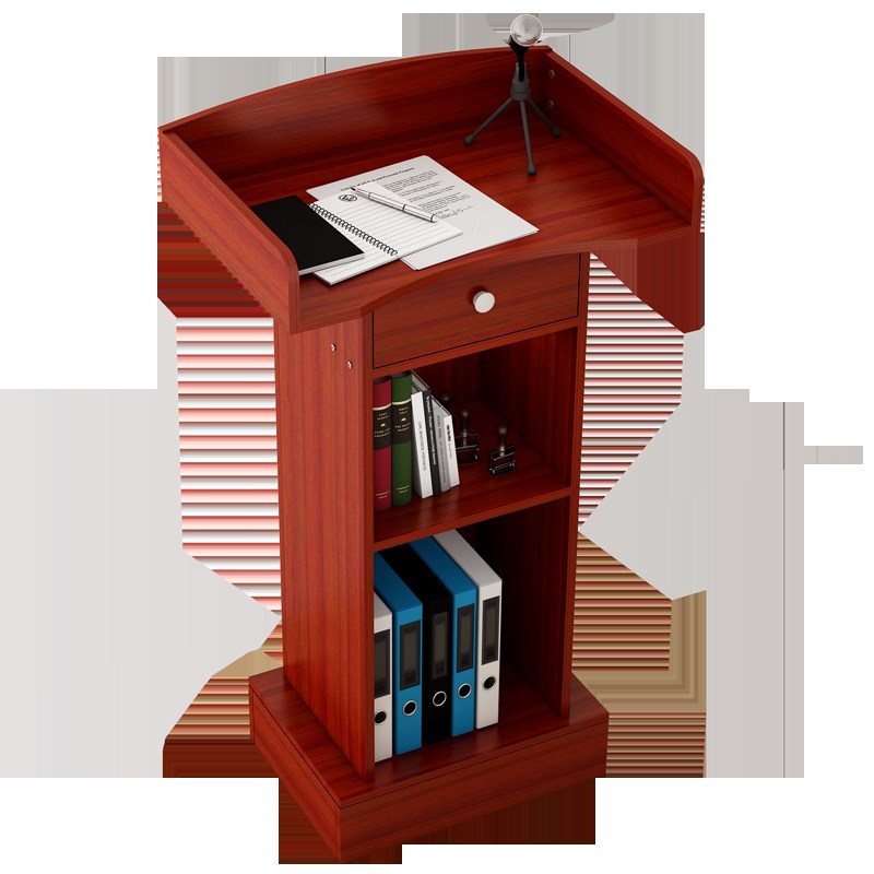 简约现代演讲台主持台发言台咨客台迎宾台创意讲台桌接待台导购台