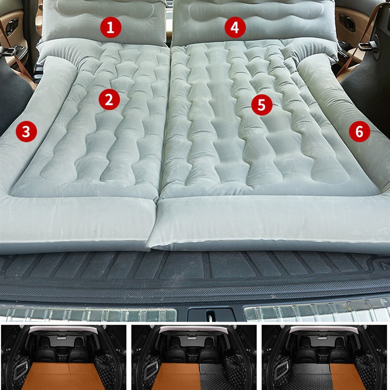 车载充气床汽车床垫后排旅行床SUV越野车后备箱通用睡垫车内睡床