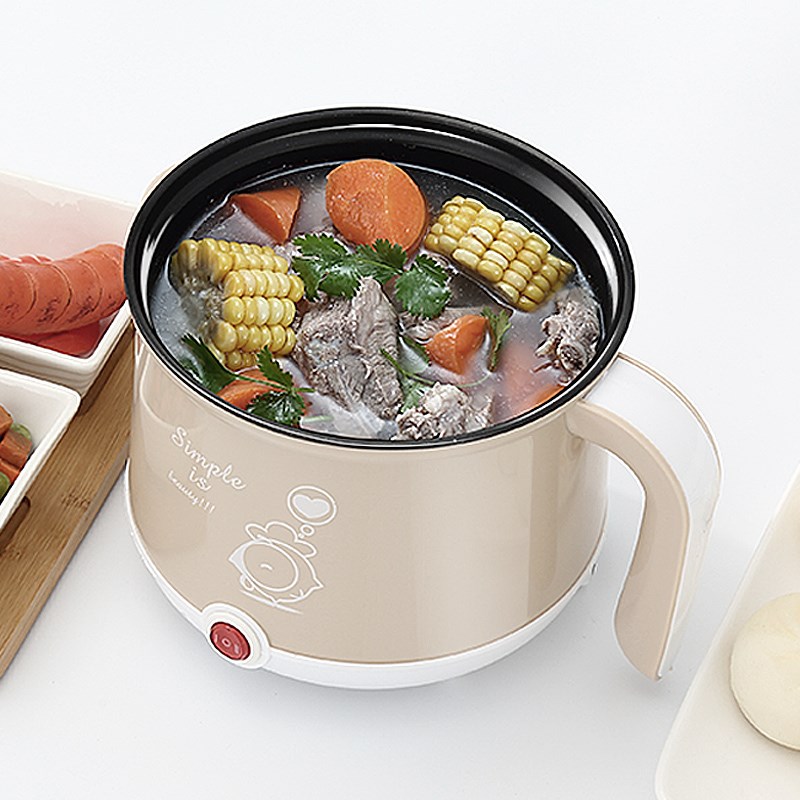 小电锅宿舍学生煮面锅小型多功能家用一体电热锅一人2迷你电煮锅