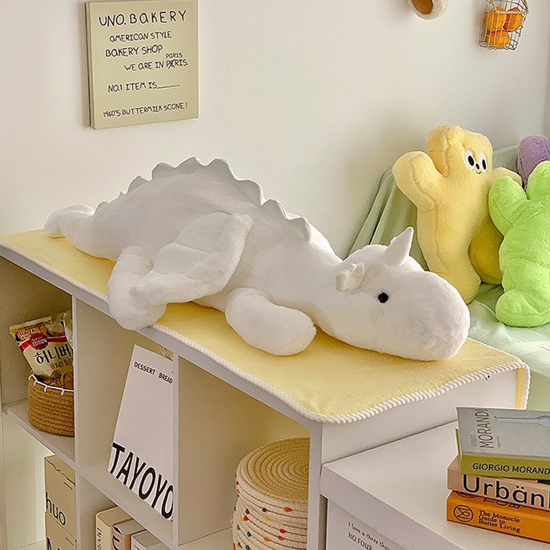 202新款趴姿飞龙抱枕女生睡觉专用毛绒可爱公仔儿童娃娃玩偶