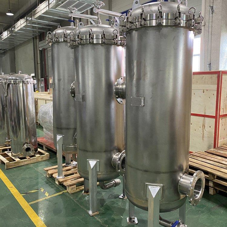 精密过滤器工业化工水处理304不锈钢保安过滤器 大通量过滤器
