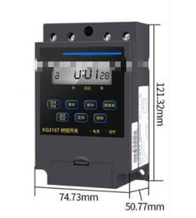 供微电脑时开关 型号:HDS10-KG316T库号：M308600