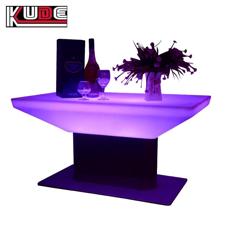 led发光茶几气氛桌子餐桌户外吧台防水充电KTV夜总会酒吧卡座桌子