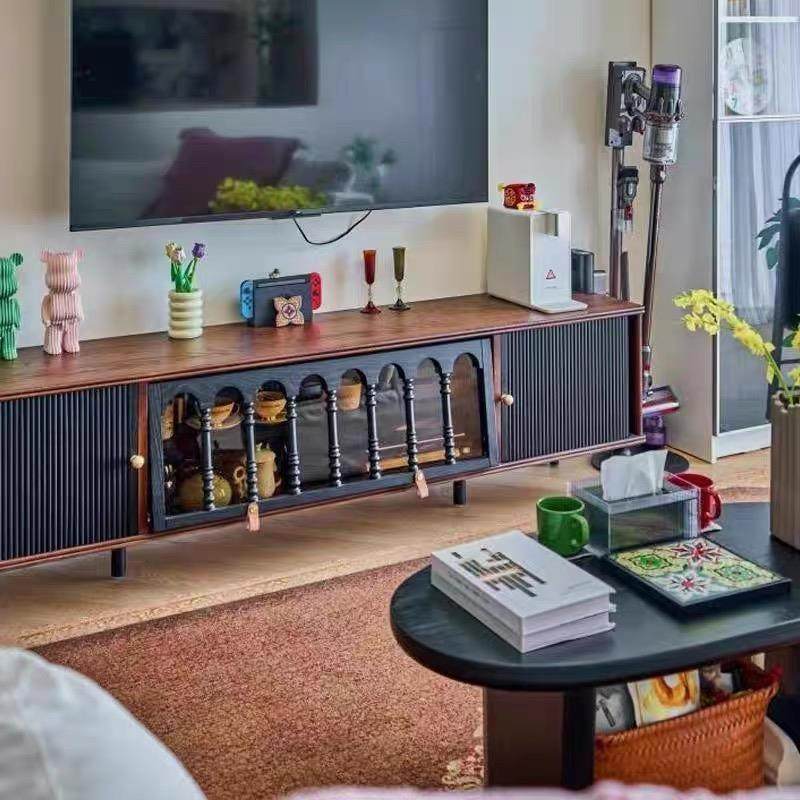 法式复古中古风红橡木实木电视柜茶几组合实木客厅收纳小户型家具,鲜花速递/花卉仿真/绿植园艺,割草机/草坪机,淘宝优惠券,粉丝福利购,淘宝优惠卷