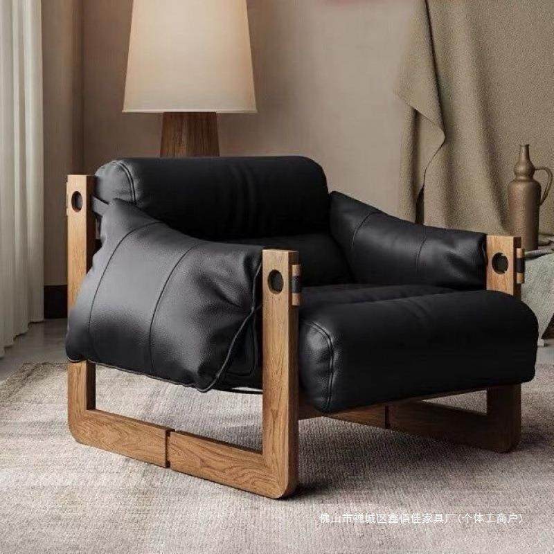 单人网红休闲躺椅皮艺懒人沙发椅意式复古油蜡皮设计师扶手椅客厅,鲜花速递/花卉仿真/绿植园艺,割草机/草坪机,淘宝优惠券,粉丝福利购,淘宝优惠卷