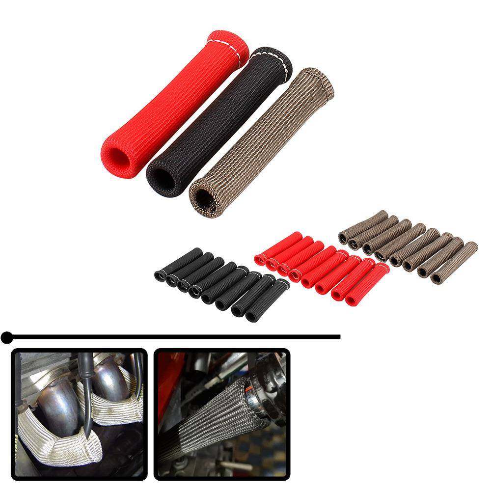 汽车改装用品排气管火花塞保护隔热套管玄武岩纤维隔热套玻璃纤维