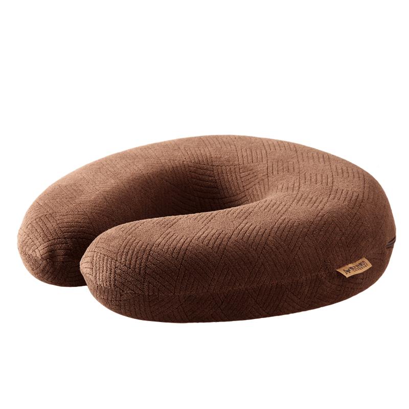 爱之格2306舟纹护枕脖子U型枕颈椎枕u记忆棉午睡头U形枕旅行枕午