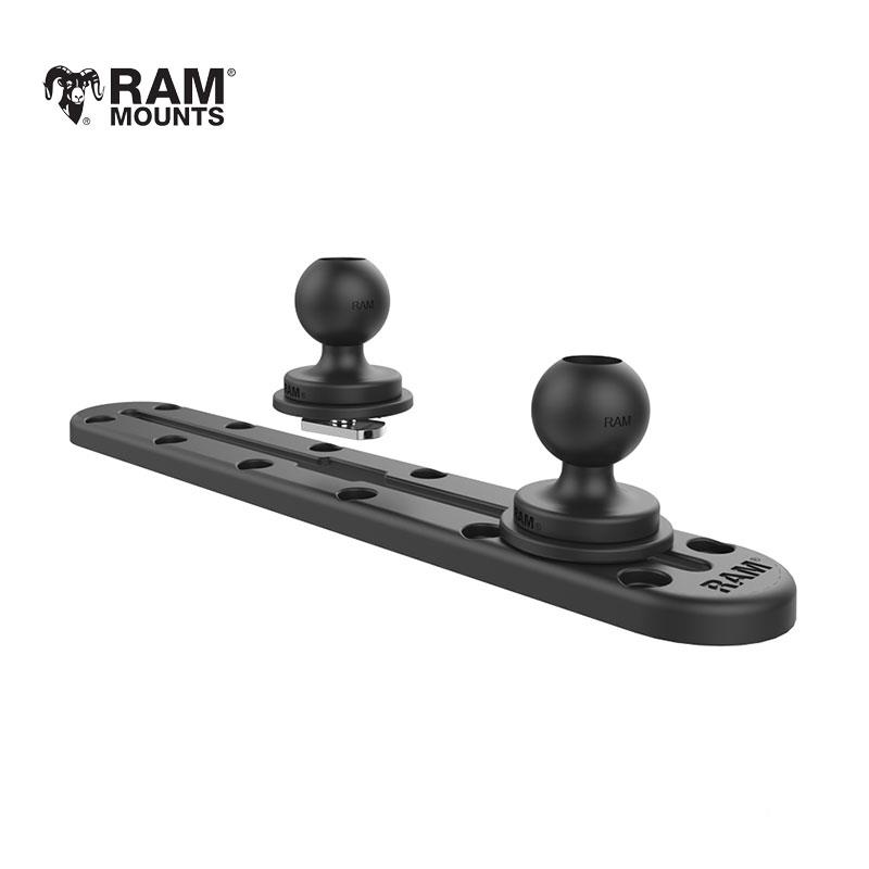 美国RMT UATV AV车载仪表台滑固定支架 轨底座滑枕轨道多RAP-TRAC