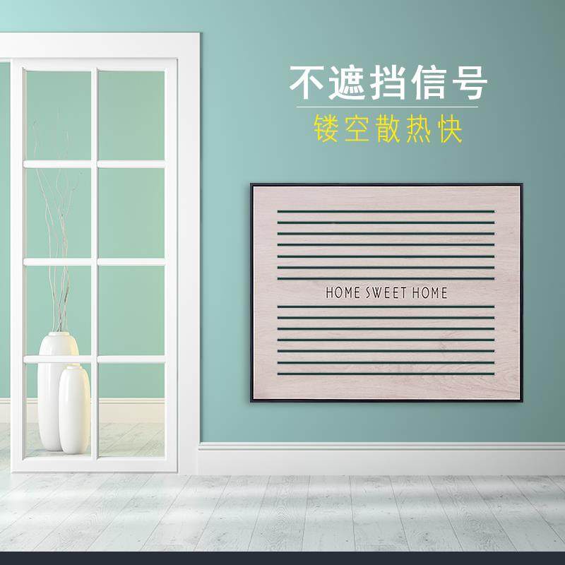 表箱雕刻电箱装画弱箱装饰网线盒遮挡配电箱电左右饰推拉式202电1