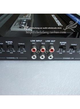 95146车载器率放大器4通道4通道功率放大V12 75大功率功功率放大