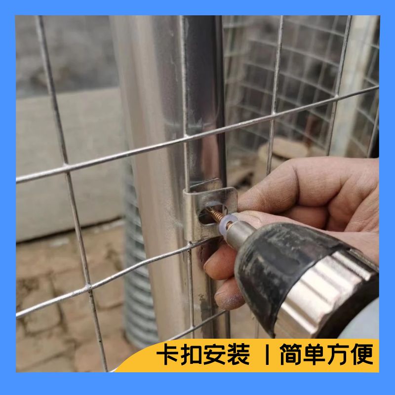 热镀锌铁丝网围栏钢网格养鸡狗笼电焊网荷兰网不锈养殖网护栏网