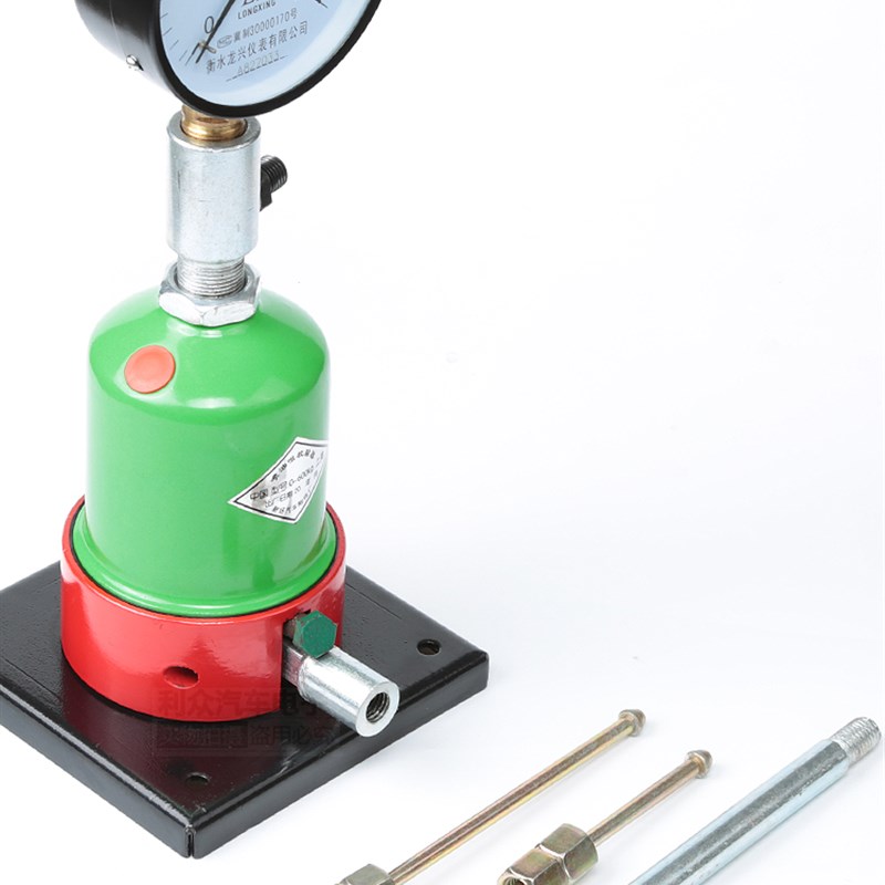 喷油嘴校验器柴油校油泵油嘴设备小号喷油咀压力表手压效验器工具