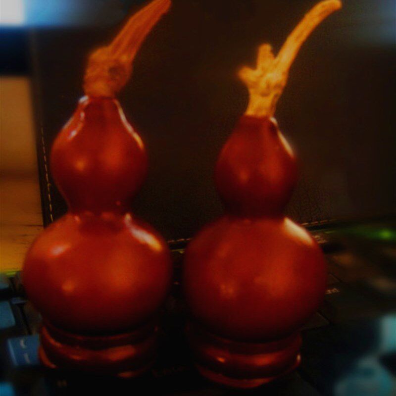 精品天津紫皮葫芦手捻葫芦天然文玩葫芦手工葫芦工艺品把玩葫芦送