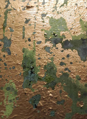 铜箔铝箔/岩彩美甲贴箔烧箔火彩箔紫色箔制作/铜绿做旧效果工具