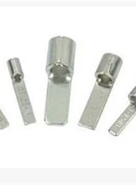 紫铜 DBN5.5-10 片形裸端头 冷压片形接线端子插片 线鼻子1000只