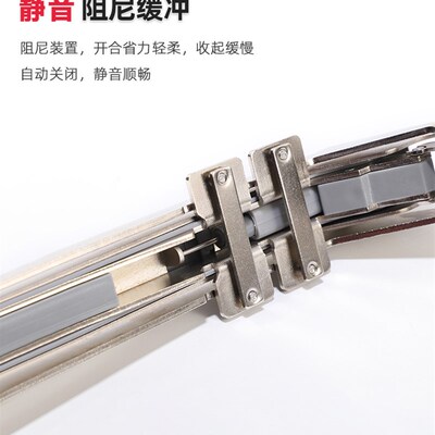 衣橱柜巴士门铰链平移门铰链转角衣柜门折叠阻尼缓冲合页五金配件