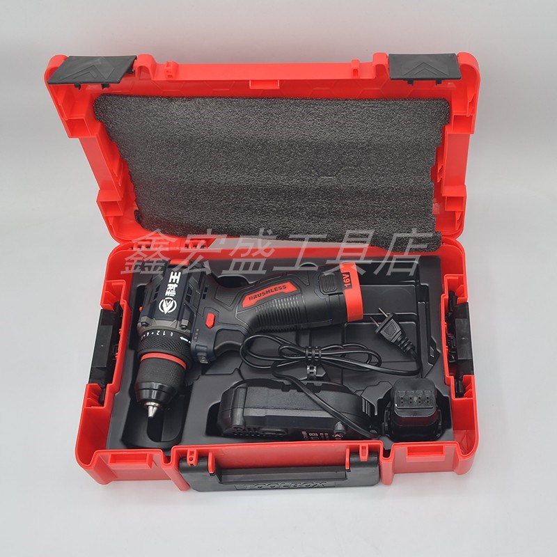 东科科王1V无刷充电手钻电批锂电钻充电转多功能电动工具